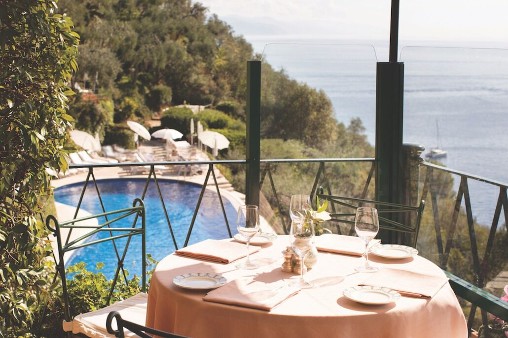 Splendido pool view- Courtesy of Belmond