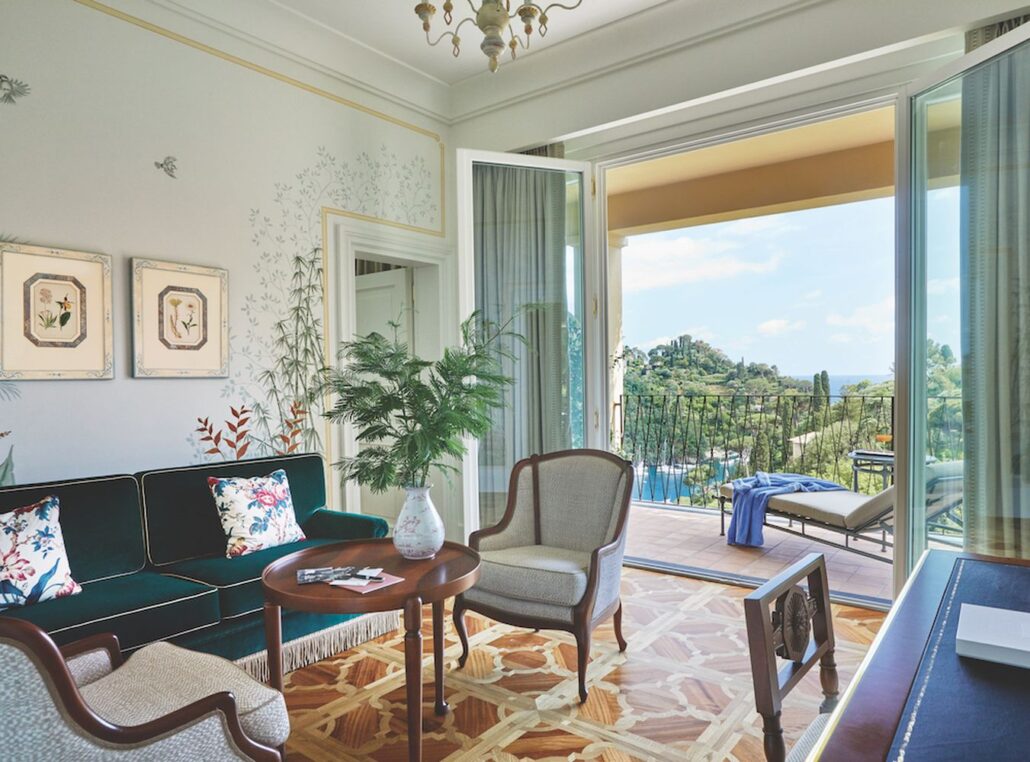 Splendido suite view- Courtesy of Belmond